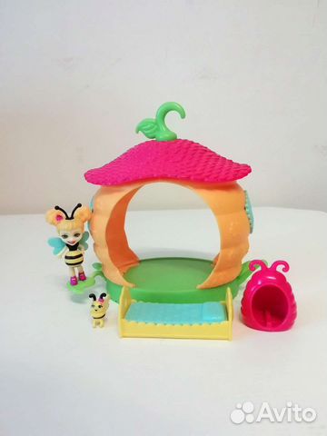 Enchantimals букашки домик пчелки