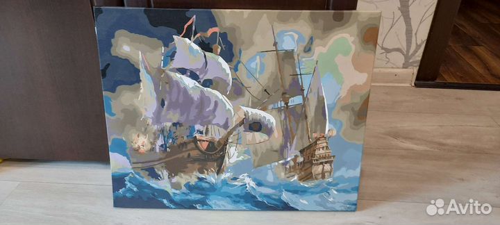 Картины по номерам Корабли