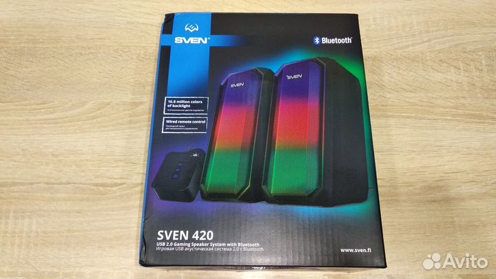 2.0 колонки с USB питанием sven 420