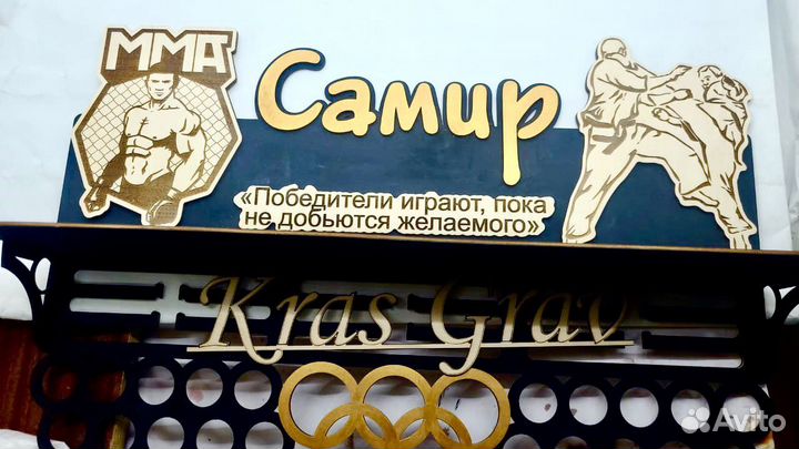 Медальница боевые искусства