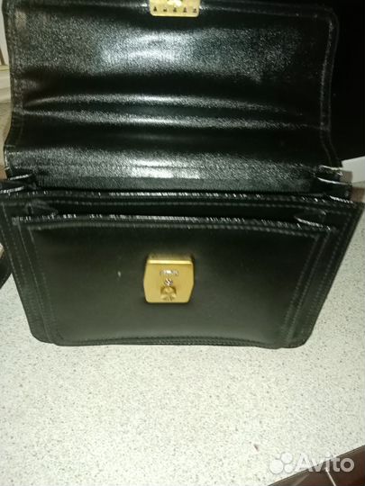 Барсетка кожаная мужская новая