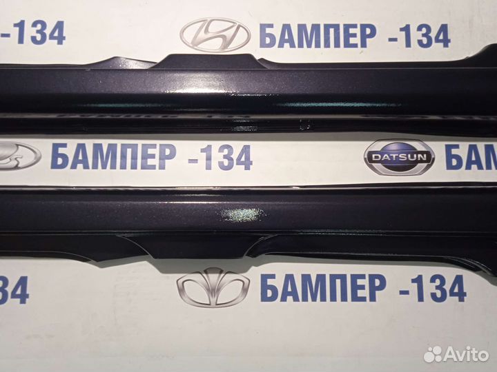 Накладки на пороги Лада Калина 1 Изабелла -515