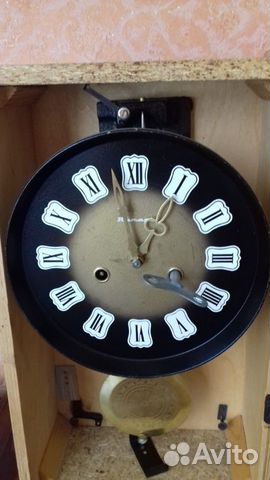Часы настенные Янтарь с боем и маятником