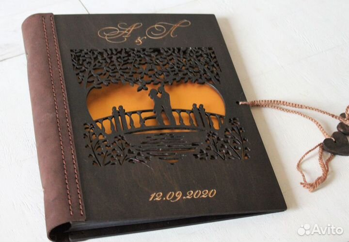 Свадебный Фотоальбом ручной работы