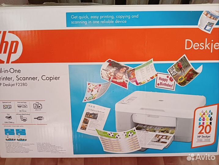 Принтер hp deskjet f2280