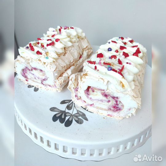 Меренговый рулет