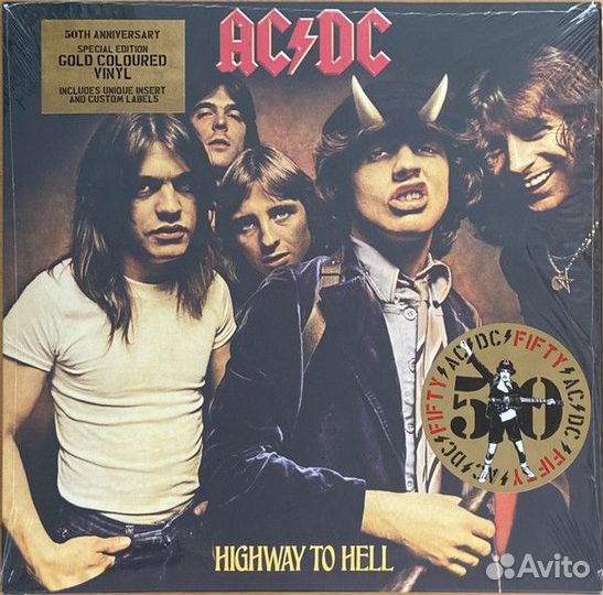 AC/DC Highway To Hell (Gold Metallic) (Винил)