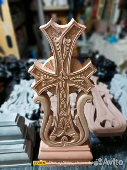 Хачкар. Крест камень из гипса