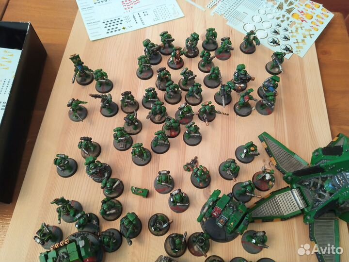 Warhammer 40000 армия Salamander / Саламандры