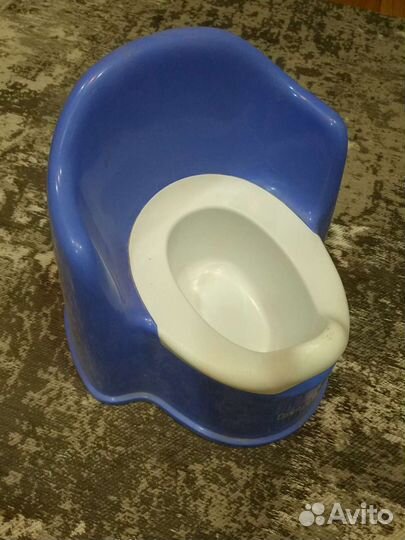 Горшок детский babyton с сидушкой на унитазу