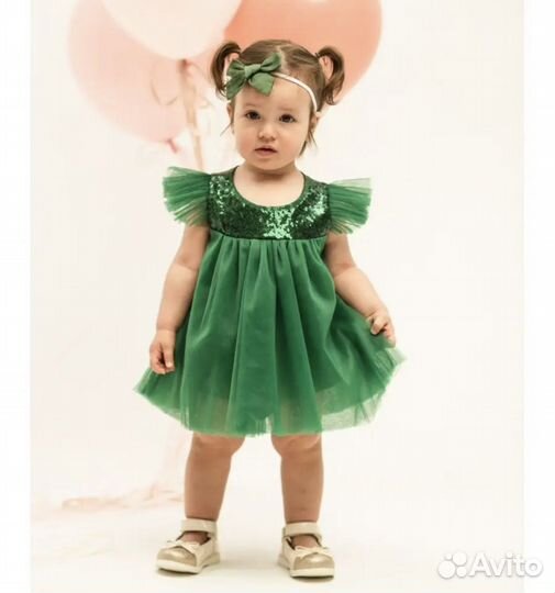 Платье боди для девочки