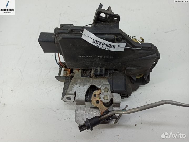 Замок двери передней левой 4B1837015B на Audi A6 C5 Allroad (2000-2005)