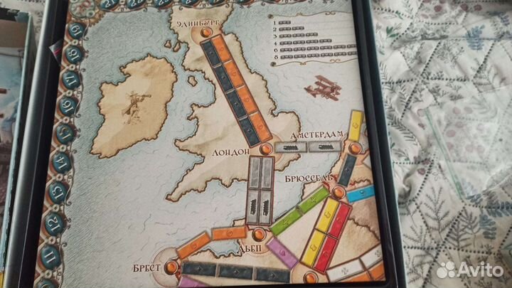 Настольная игра ticket to ride