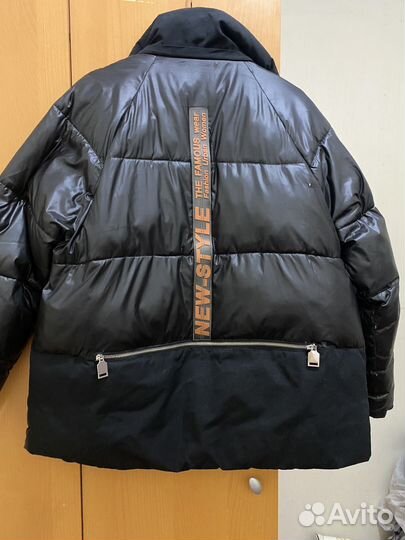 Пуховик женский зимний oversize