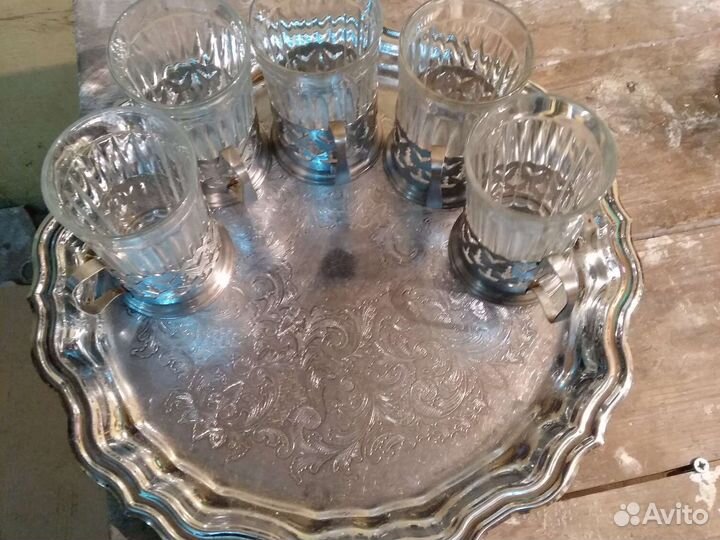 Стаканы и подстаканники СССР