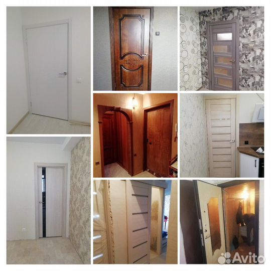 Установка входных и межкомнатных дверей