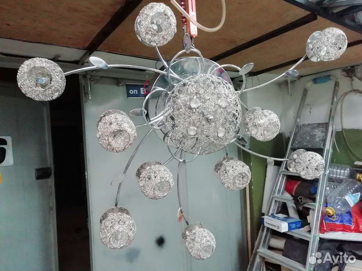 Люстра потолочная светодиодная бу