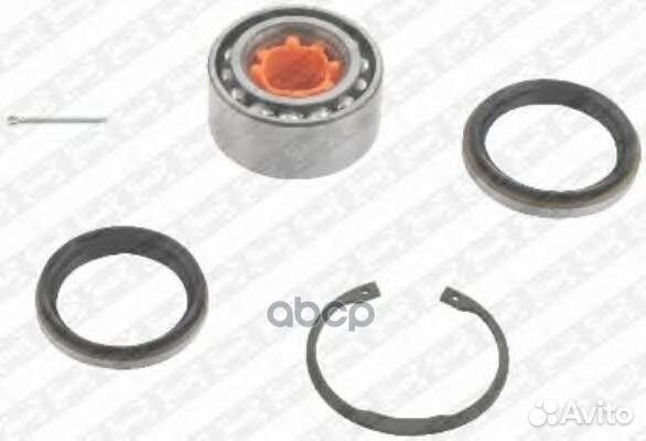 Подшипник ступицы toyota corolla 91-01 перед.ле