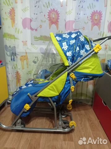 Санки-коляска ника