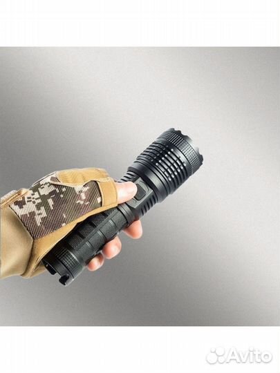 Мощный светодиодный ручной фонарь/power bank