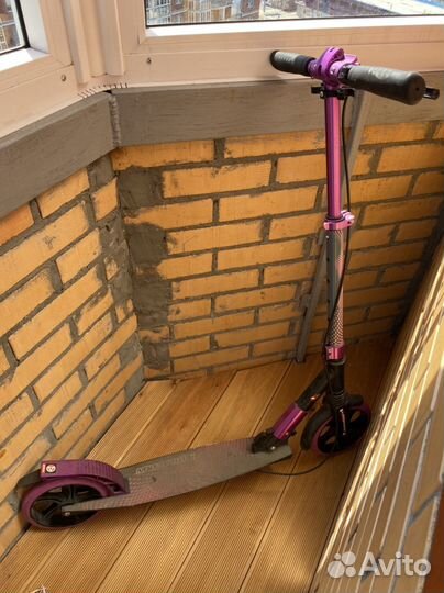 Самокат двухколесный складной