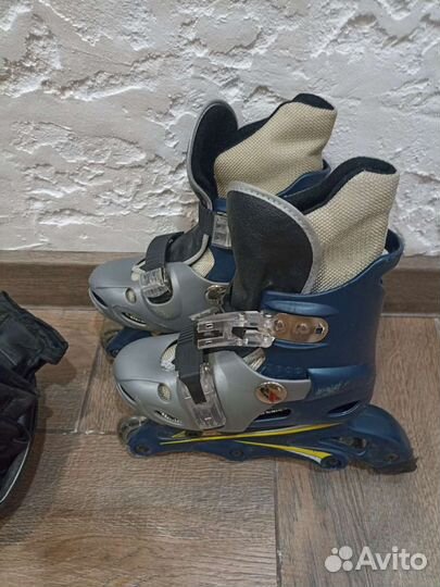 Детские ролики и защита