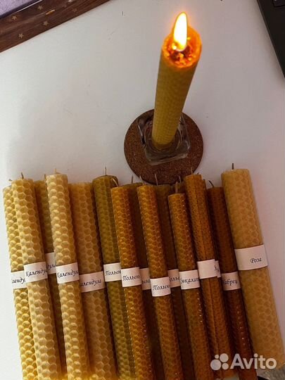 Свечи из вощины