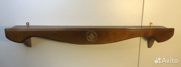 Полка для икон деревянная прямая, 1-ярусная