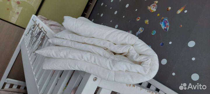 Детское одеяло в кроватку 80х110