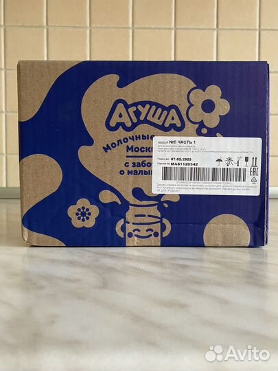 Фруктовое пюре агуша