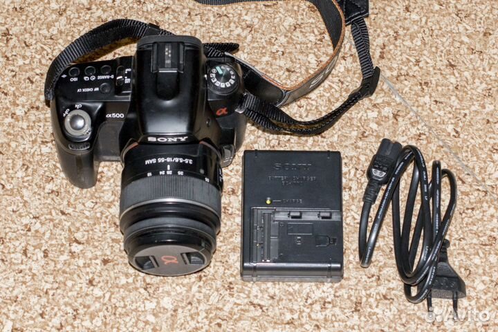 Продам фотоаппарат Sony A500