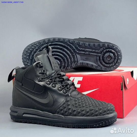 Кроссовки Nike Lunar Force 1 Duckboot (с мехом) (Арт.40076)