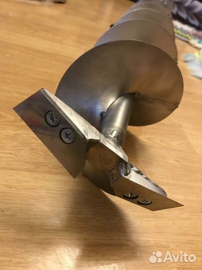 Титановый шнек под шуруповёрт 100 130 150 180мм