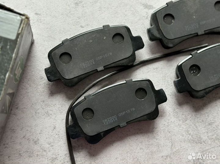 Тормозные колодки на Nissan, Opel, Renault 05p1578