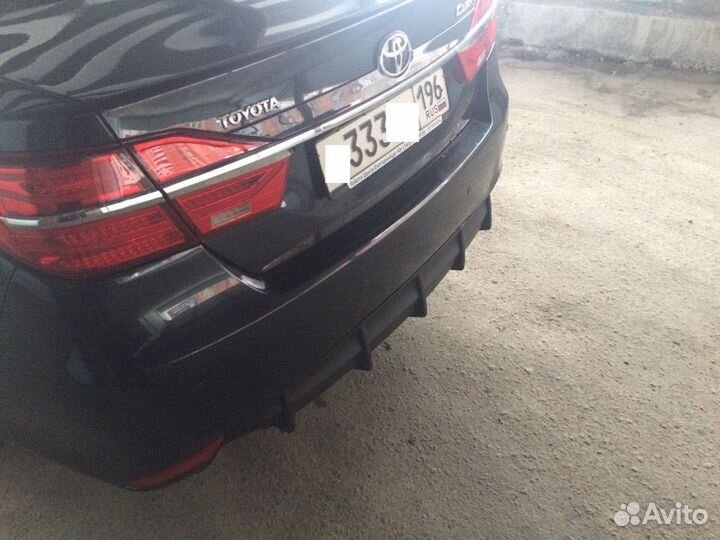 Camry 55 Диффузор заднего бампера Губа S7EY9