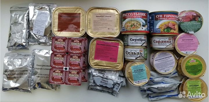 Недельный сухпай ирп сухой паек