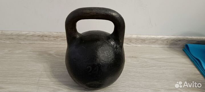 Гиря 24 кг пустотелая