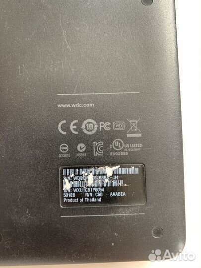 Портативный HDD Western Digital 1TB