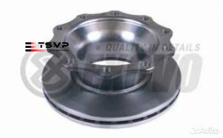 Exovo 28188E диск тормозной SAF