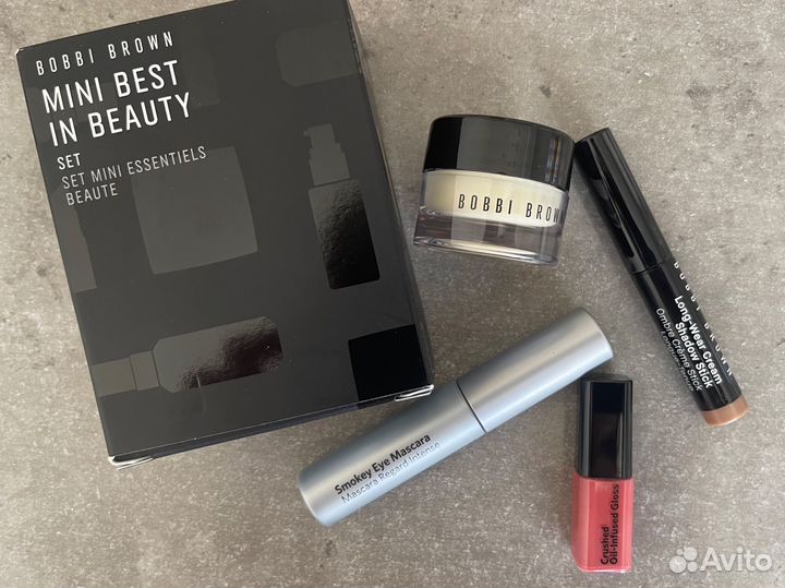 Тушь тени блес для губ bobby brown