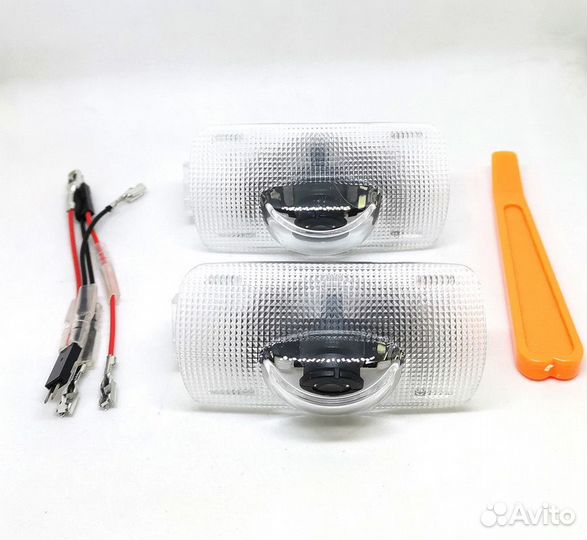 Подсветка дверей с логотипом Lexus