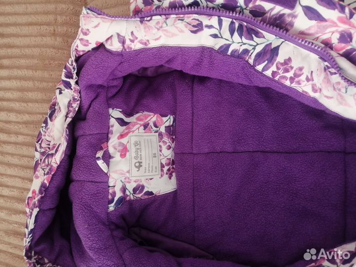 Зимний комбинезон для девочки