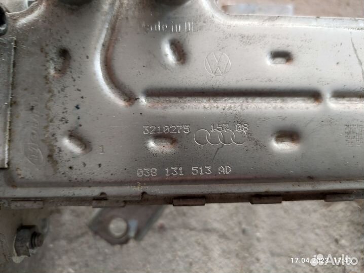 Радиатор системы EGR 038131513AD