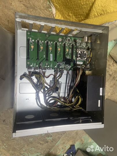 Бокс для майнинга на видеокартах