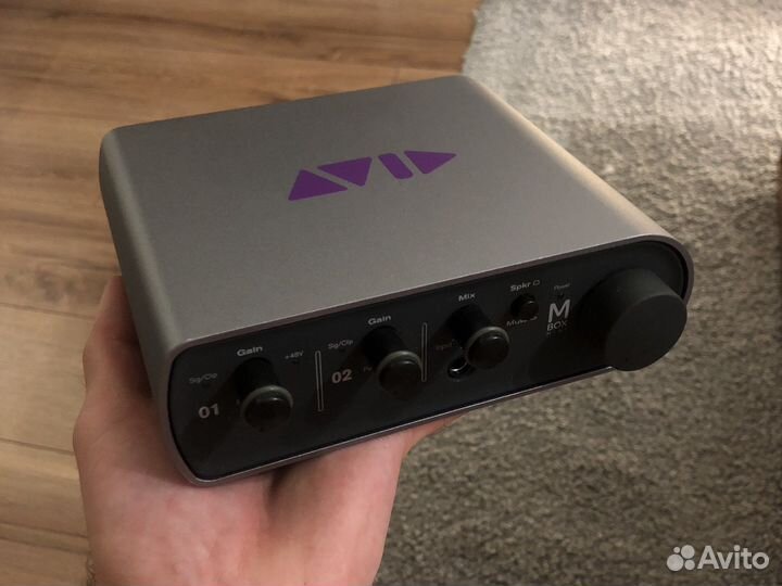 Внешняя звуковая карта Avid Mbox 3 Mini