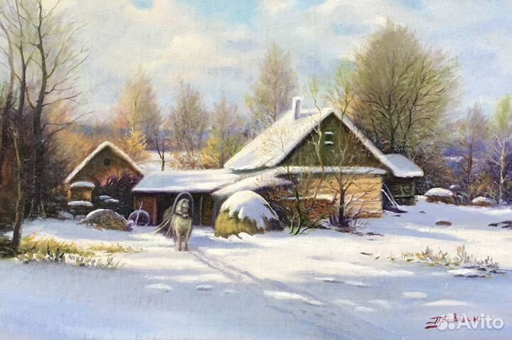 Картина маслом на холсте