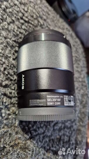 Объектив Sony 35mm f 1.8