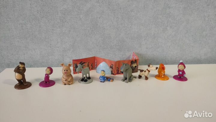 Винни пух, Минилента, Маша и Медведь,Чебурашка