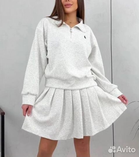 Трикотажный женский костюм Polo