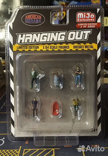 American Diorama 1/64 фигурки для диорам